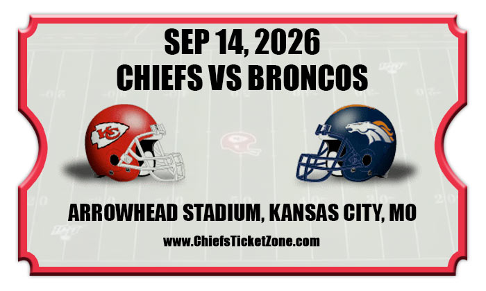 2026 Chiefs Vs Broncos