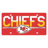 Kansas City Chiefs License Plates